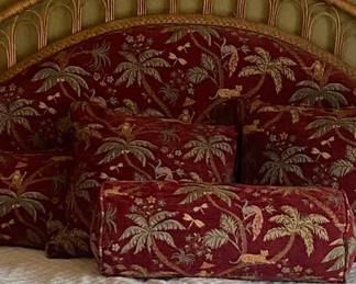 Custom upholstery and pillows