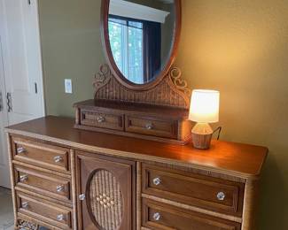 Lexington wicker dresser