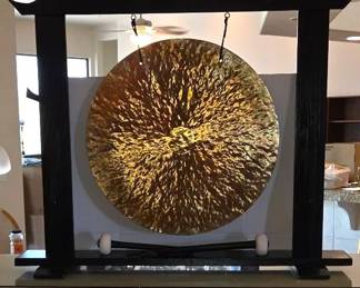 Large Gong With Mallets