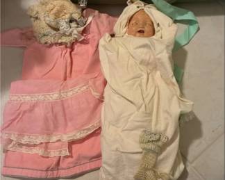 Effanbee Baby Doll W Accessories