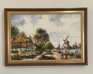 G. Weemhoff Dutch Tile Tableau