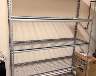 Metal Shelving Unit