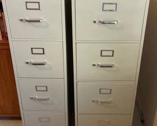 2 HON File Cabinets