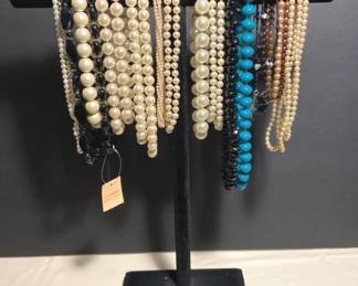 Real Pearls, More Faux Pearls  Colored Beads  Including Imperial Pearl Strand 