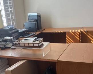 LShaped Executive Office Desk