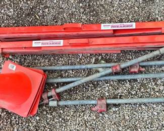 TOTEAHORSE Portable Traffic Barricade  Support System