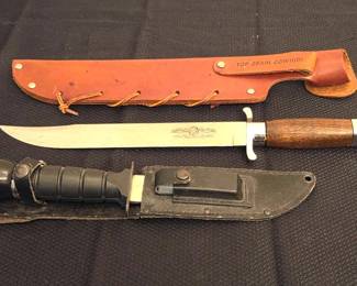 2 Knives In Sheaths