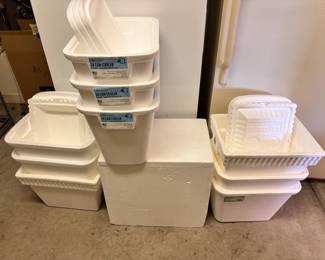 10 Styrofoam Coolers