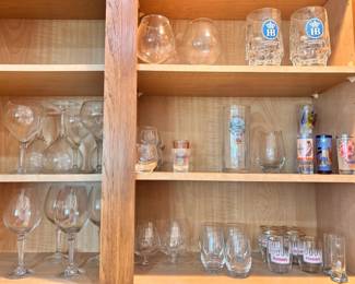 Vintage  Newer Bar Glasses