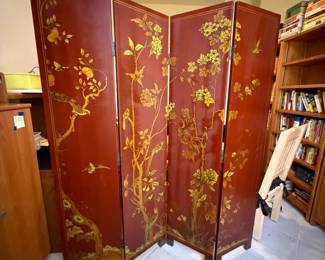 Chinoiserie Style Screen