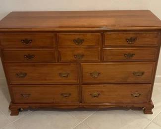 Colonial Style Double Dresser