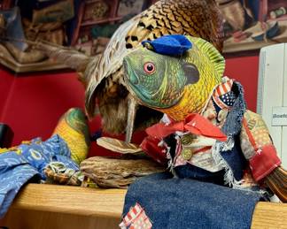 Stuffed Duck & Stuffed Fish