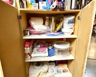 Plastic and paper for serving