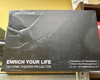 DBPower T20 Home Projector in box