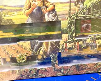 John Deer Train Set in Box