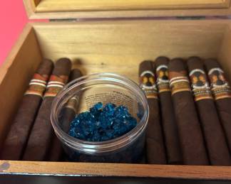 Humidor w/ Cigars