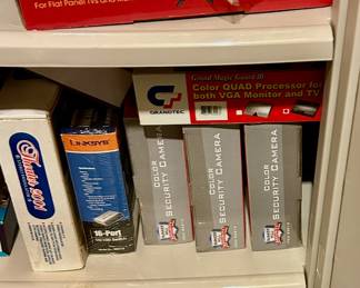 Security Cameras, Wall Mounts, Etc