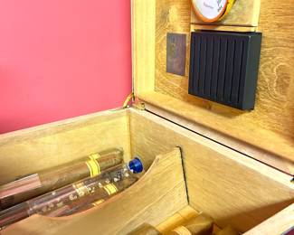 Humidor w/ Cigars