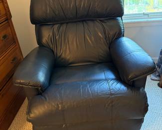 La-Z-Boy Dark Blue Rocker/ Recliner