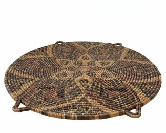 Set of 3 Woven Baskets: Japanese Ikebana, Chinese Wedding, and Filipino Harvest Basket