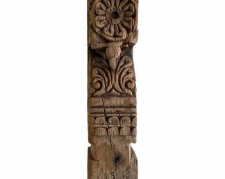 Antique Carved Wooden Corbel - South Asian/Southeast Asian