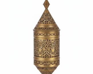 Antique Arabic Candle Holder Lantern
