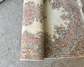 Vintage Kerman Style Area Rug