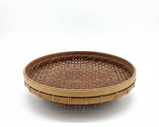 Set of 3 Woven Baskets: Japanese Ikebana, Chinese Wedding, and Filipino Harvest Basket