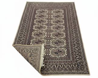 Vintage Hand-Knotted Persian Rug