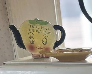 Vintage Tea bag holder 1950's
