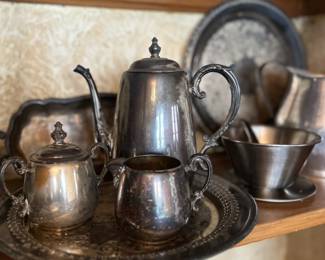Silver Plate Tea Server