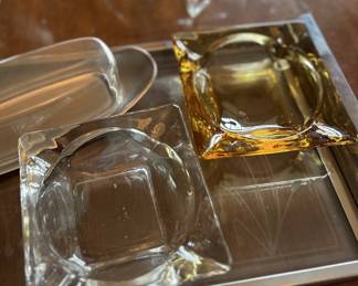 Vintage MCM Ashtrays