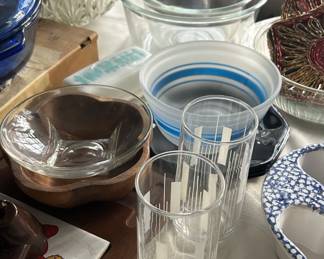 Vintage Glassware, Pyrex, Anchor Hocking