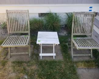 Folding chairs