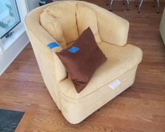 Tangerine arm chair - two available