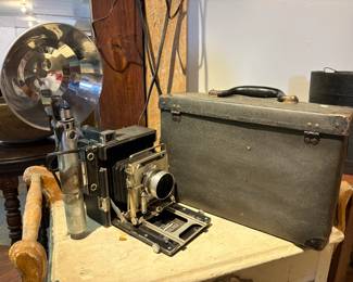 Crown Graphic - Graflex Camera & Case