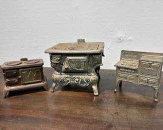 Lot of (3) Toy Stoves
