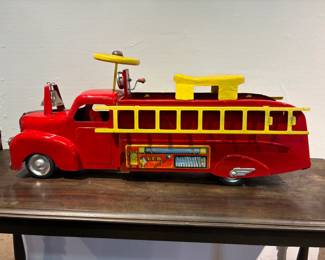 Marx Ride-On toy Fire Truck