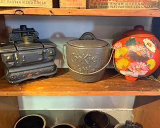 Lot of Cookie Jars