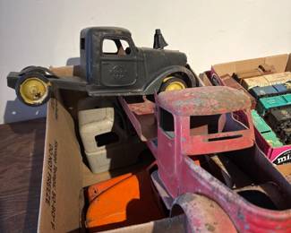 Lot of Toy Trucks