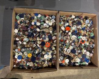 Two Boxes of Buttons