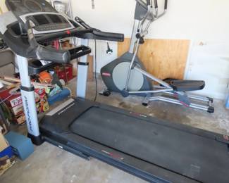 Startrac  Cross Trainer Elliptical machine. Folding treadmill.