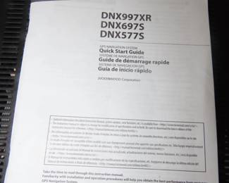 Kenwood manual for components.