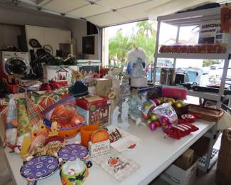 Christmas and Halloween/harvest decor.