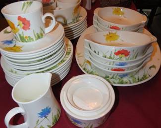 Mikasa everyday dish set.