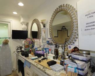 Personal hygiene items.