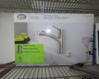 New in box faucet.