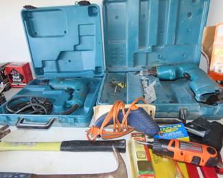 Makita tools.