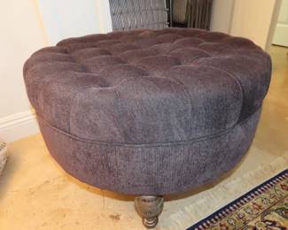 Large footstool.
