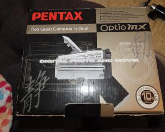 Large selection of cameras.